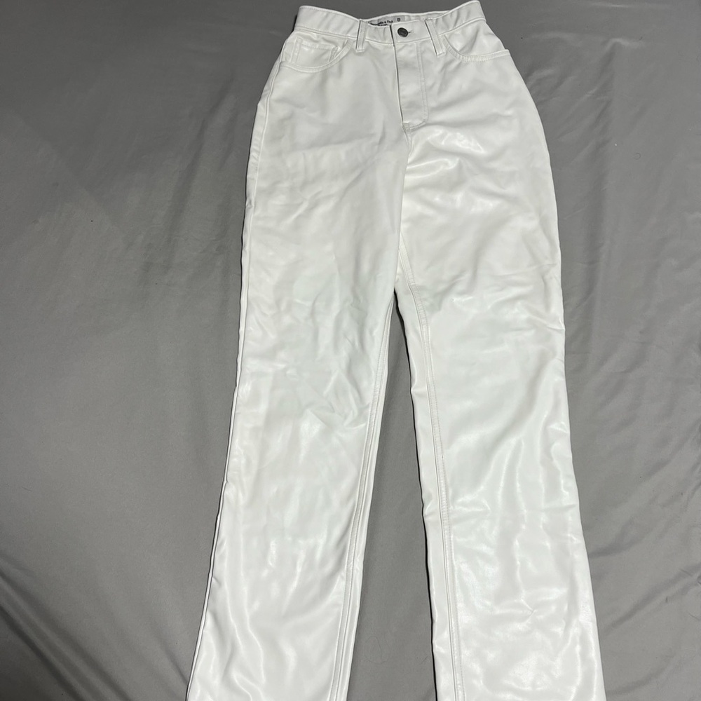 Abercrombie & Fitch vegan leather pants